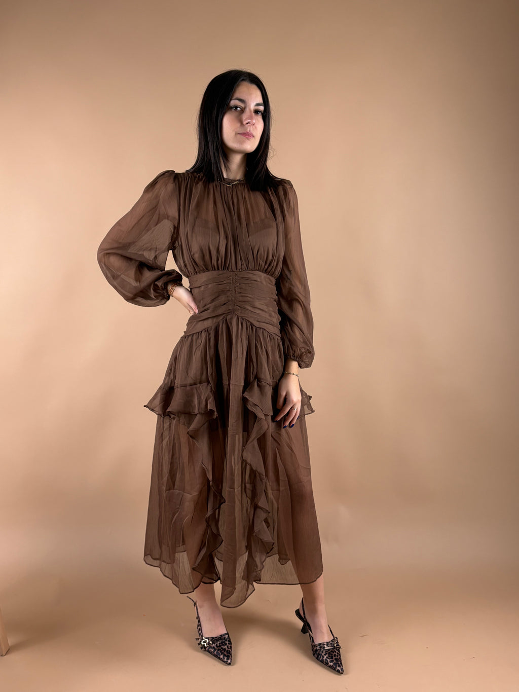Robe Jade fluide